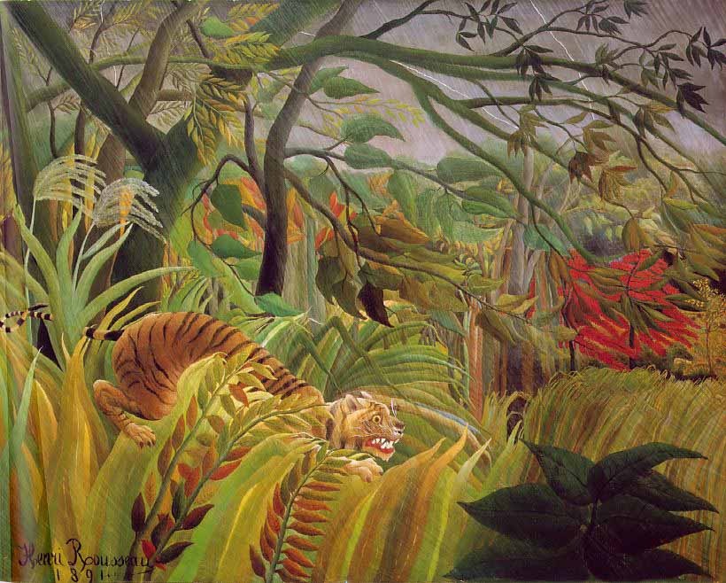 Henri Rousseau Surprise